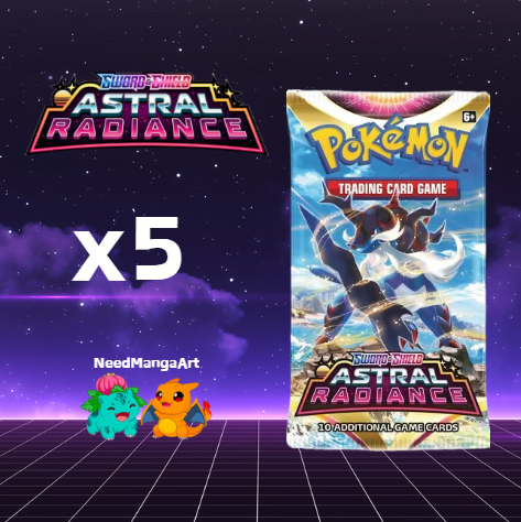 5X Astral Radiance Packs