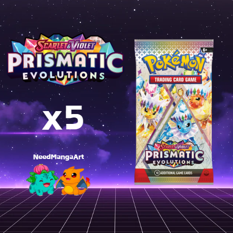 5X Prismatic Evolution Packs